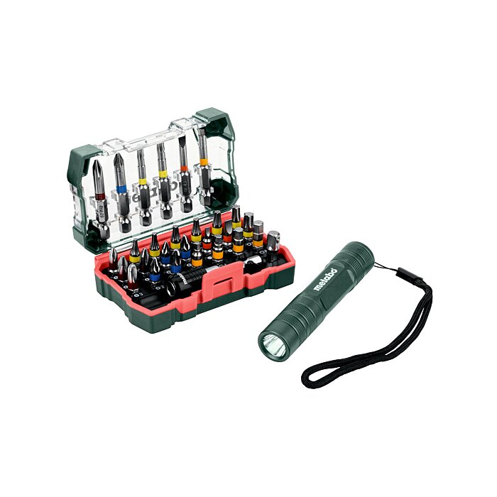 Metabo Bit Box Sp Teilig Mini Flash Light