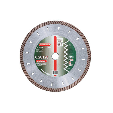 Metabo Diamant-Trennscheibe, 125 x 2,2 x 22,23 mm, professional, UP-T, Turbo, Universal (628125000)