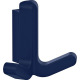 HEWI Doppelhaken Ser.477 matt,elastisch Ku.(TPU) 50 stahlblau H.69mm HEWI 477.94B020 50