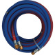 Autogenzwillingsschlauch L.5m ID 6/9mm Wandst.5/3,5mm blau/rot 3030 / 5 SE