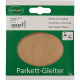 Parkettgleiter Premium 80 x 95mm Filz natur eck.selbstkl. 548095