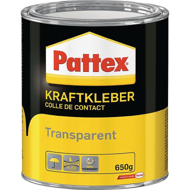 Kraftkleber transp.-40GradC b.+70GradC 650g Dose PATTEX PXT3C / 1419345