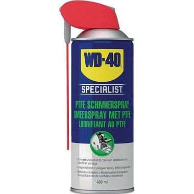 PTFE Schmierspray dunkelgelb NSF H2 400ml Spraydose Smart Straw™ WD-40 SPECIALIST 49396/25NBA