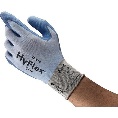 Schnittschutzhandschuhe HyFlex® 11-518 Gr.8 blau EN 388 PSA II 12 PA 11518080