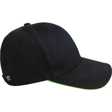 Cap Terrax Workwear univ.schwarz/limette TERRAX 70580-1048