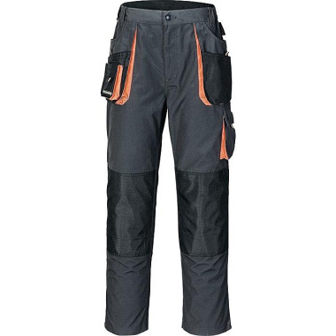 Herrenhose Gr.50 dunkelgrau/schwarz/orange TERRATREND 3230-6310-50