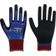 Handschuhe Solidstar Nitril Grip Complete 1462 Gr.10 blau EN420+EN388 PSA II