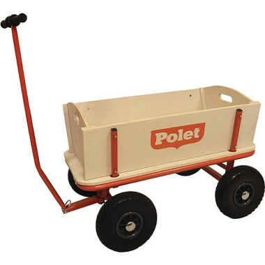 Bollerwagen 16,50kg 4 PU-Reifen/300 68l POLET 750010