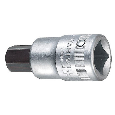 Steckschlüsseleinsatz 59 3/4 Zoll Innen-6-kant SW 19mm L.80mm STAHLWILLE 05050019