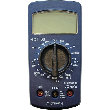 Multimeter HDT 60 2-600 V AC/DC HDT 480150