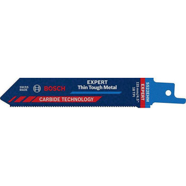 Säbelsägeblatt Expert Thin Tough Metal L.115mm B.19mm TPI 18 1,4mm 1 St./Karte 2608900359