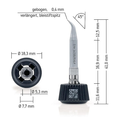 Lötspitze bleistiftspitz B.0,4mm 0142SDLF04L/SB ERSA