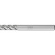 Frässtift ZYA D.6mm Kopf-L.16mm Schaft-D.6mm HM Verz.INOX PFERD 21101682