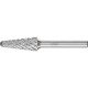 Frässtift KEL D.12mm Kopf-L.30mm Schaft-D.6mm HM Verz.STEEL PFERD 21125287