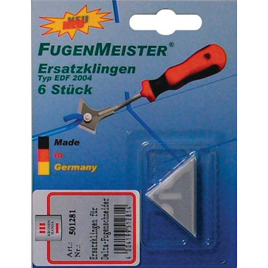 Ersatzmesser Fugenmeister Delta 6 St.auf SB-Karte KRONEN-HANSA 501281