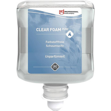 Schaumseife Clear FOAM Pure 1l f.4707 020 186 Kartusche CLR1L