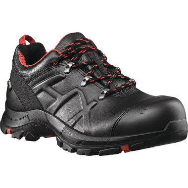 Sicherheitsschuh BE Safety 54 low Gr.9 (43) schwarz/rot Leder 610008-9 (43)