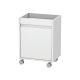 Duravit Rollcontainer KET HO 360x500x670mm Anschlag rechts weiß matt KT2530R1818