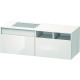 Duravit Waschtischunterba u DURASTYLE 550x1400x500m m Auss li bas matt/we ma DS6885L4318