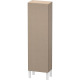 Duravit Halbhochschrank L -CUBE 400x243x1320mm A li nks betongrau matt LC1168L0707