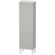 Duravit Halbhochschrank L -CUBE 400x243x1320mm A re chts betongrau matt LC1168R0707