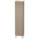 Duravit Hochschrank L-CUB E 400x243x1760mm Anschlag links leinen LC1170L7575