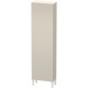 Duravit Hochschrank L-CUB E 500x243x1760mm A links betongrau matt LC1171L0707