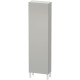 Duravit Hochschrank L-CUB E 500x243x1760mm A rechts betongrau matt LC1171R0707