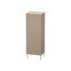 Duravit Halbhochschrank L -CUBE 500x363x1320mm Ansc hlag links leinen LC1179L7575