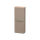 Duravit Halbhochschrank X -LARGE 238x500x1320mm Ans chlag rechts leinen XL1154R7575