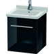 Duravit Waschtischunterba u X-LARGE 443x440x510mm A ns li sw hgl XL6525L4040