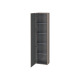 Duravit Hochschrank L-CUB E 400x243x1760mm A links basalt matt LC1170L4343