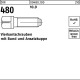 Vierkantschraube DIN 480 Bund/Ansatzkuppe M12x 50 10.9 25 Stück 004801000120050