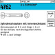 Zylinderschraube ISO 4762 Innen-6kt M3x 25 A 4 BUM AX88 500 Stück BUFAB 047629410030025