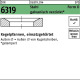 Kegelpfanne DIN 6319 Form D D 19x30x 6,2 Stahl galv .verz. 25 Stück 063190140190000