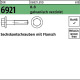 Sechskantschraube DIN 692 1 Flansch M6x 20 8.8 galv .verz. 500 Stück 069218100060020