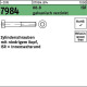 Zylinderschraube DIN 7984 ISR M6x20-T30 8.8 galv.v erz. 500St. 079848140060020