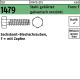 Blechschraube ISO 1479 Za pfen/6-kt 4,2x13 -F Stahl gehärtet galv.verz. 500S t. 914790150042013