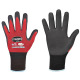 Handschuhe PRECISOR Gr.9 rot/schwarz EN 420/EN 388 PSA II STRONGHAND 0695-09