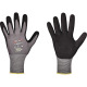 Handschuh OPTIMATE Gr.12 grau/schwarz EN 420/EN 388 PSA II OPTIFLEX 0680-12