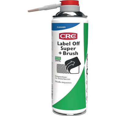 Etikettenlöser LABEL OFF SUPER+BRUSH 250ml NSF K3 Spraydose CRC 1754104