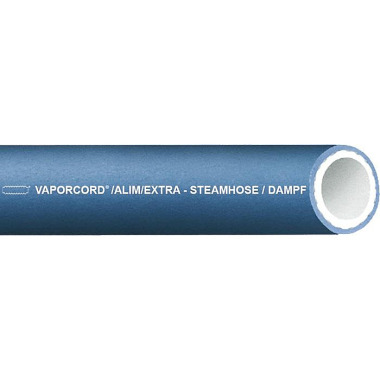 Reinigungs- u.Dampfschlauch VAPORCORD®/ALIM/EXTRA ID 32,0mm AD 46,0mm L.40m Blau Wandst.7,0mm TEGUMA 3406032000-40