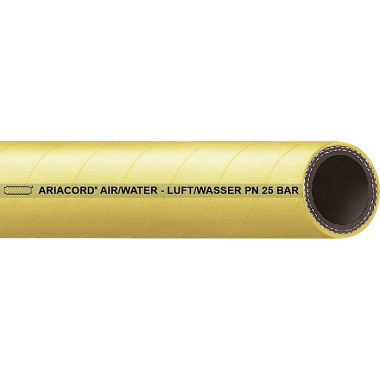 Pressluft-/Wasserschlauch ARIACORD®/YELLOW ID 63,5mm AD 82,5mm L.40m Gelb TEGUMA 3225063000-40