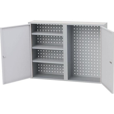 Hängeschrank H750xB1000xT200mm Vollblechtüren lichtgrau/lichtgrau NW 2 lichtgrau/lichtgrau