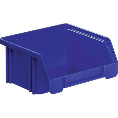 Sichtlagerkasten LK L85/65xB105xH45mm PS blau LA-KA-PE LK5 BLAU