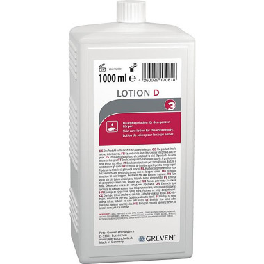 Hautpflegelotion GREVEN® LOTION D 1l silikonfrei,parfümiert GREVEN 12905001