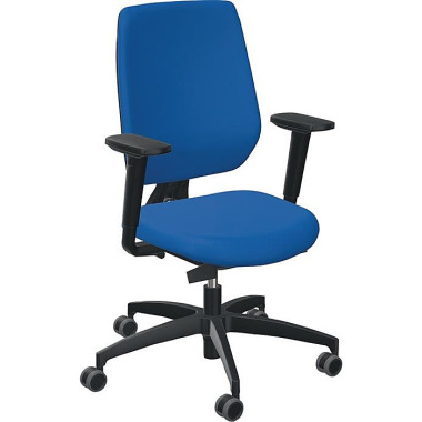 Bürodrehstuhl m.Synchr.-Techn.azurblau/ azurblau 390-510mm 7639A208KGSR75WGS077.021V10