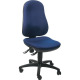 Bürodrehstuhl m.Permanentkontakt blau 420-550mm Trgf.110kg TOPSTAR 8170G26