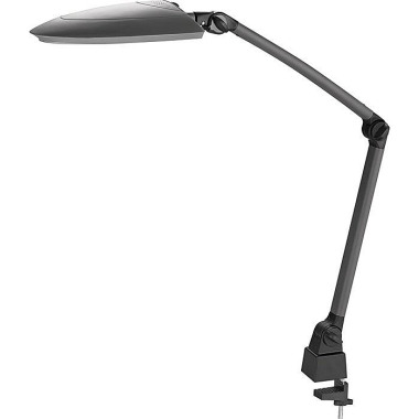 Schreibtischlampe Ku.schwarz/anthrazit m.Standfuß m.LED 915 LED