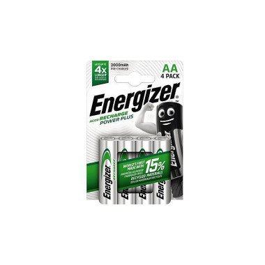 Energizer Akku Recharge P owerPlus E300626700 AA/HR 6 4 St./Pack. 190218800